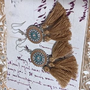 Boho tassel earrings